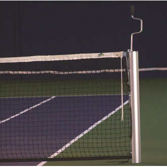 Poteaux de Tennis en aluminium rond