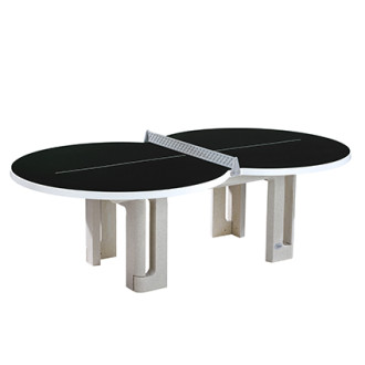 Table Ping-Pong en 8 Grise