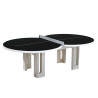 Table Ping-Pong en 8 Grise