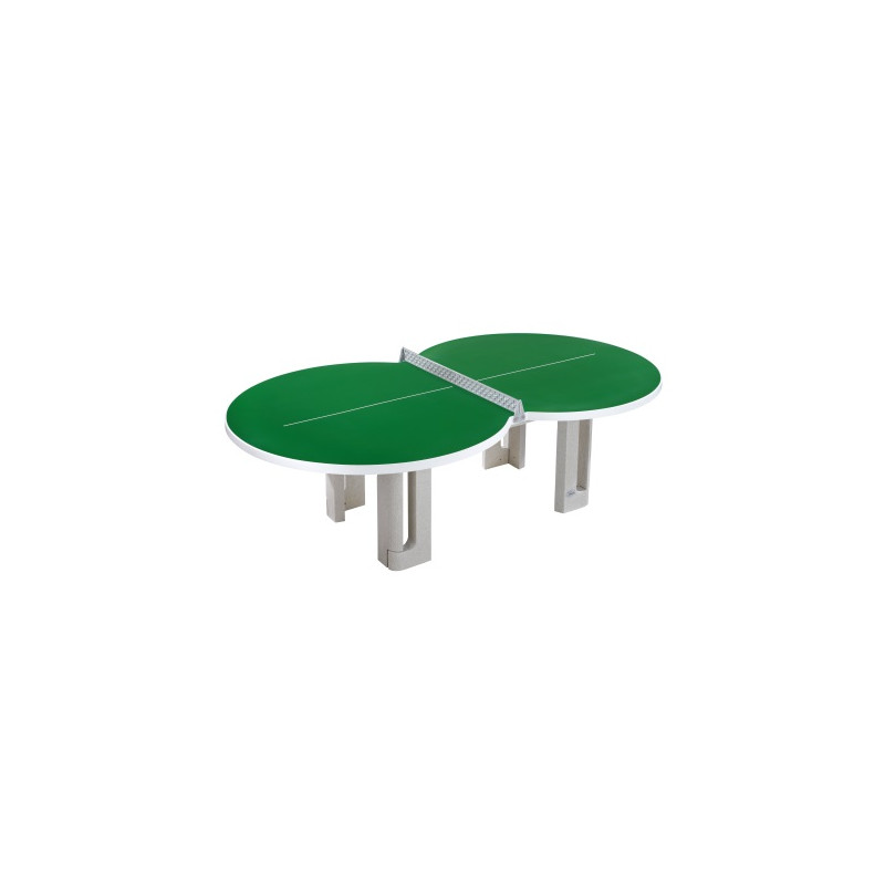 Table Ping-Pong en 8 Verte