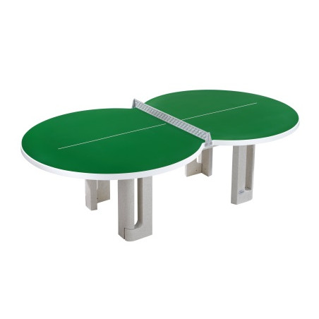 Table Ping-Pong en 8 Verte
