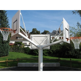 But de Basket-ball Extérieur à Trois Bras